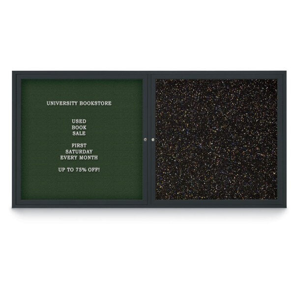 Corkboard, Amethyst/Satin, 48"x36"